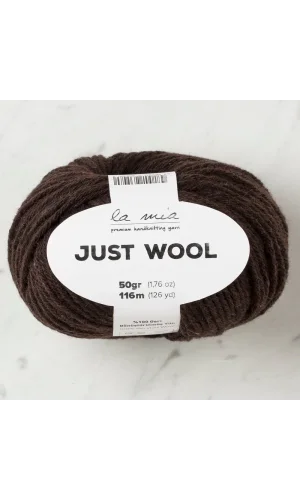 La Mia Just Wool Koyu Kahve El Örgü İpi - LT006 - 33838