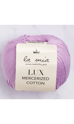 La Mia Lux Mercerized Cotton Lila El Örgü İpi - 53 - 33747