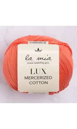 La Mia Lux Mercerized Cotton Nar Çiçeği El Örgü İpi - 13 - 33744