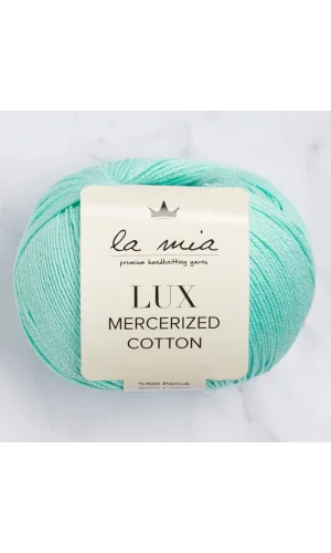 La Mia Lux Mercerized Cotton Su Yeşili El Örgü İpi - 137 - 33750