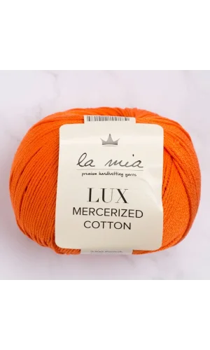 La Mia Lux Mercerized Cotton Turuncu El Örgü İpi - 194 - 33755