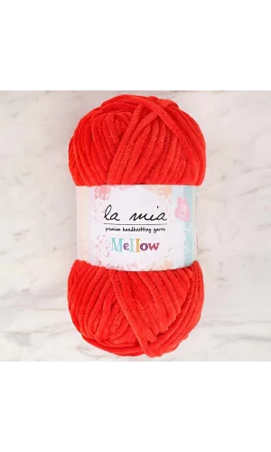 La Mia Mellow Kırmızı El Örgü İpi - 911