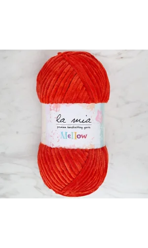 La Mia Mellow Turuncu El Örgü İpi - 925