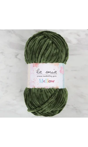 La Mia Mellow Yeşil El Örgü İpi - 955