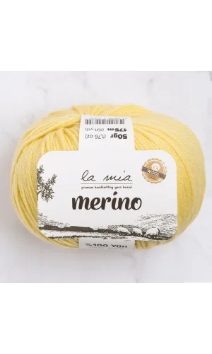 La Mia Merino Sarı El Örgü İpi - L043 - 33788