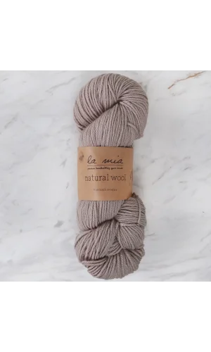 La Mia Natural Wool Bej El Örgü İpi - H3 - 33605