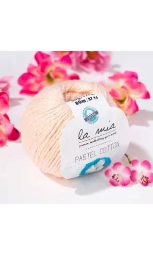 La Mia Pastel Cotton Yavruağzı El Örgü İpi - L056 - 33617
