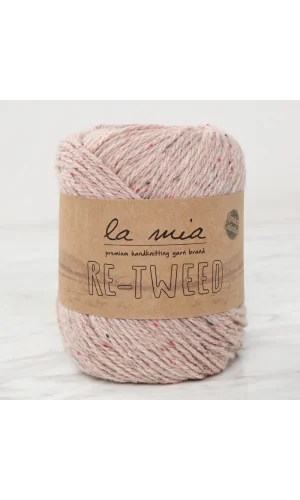La Mia Re-Tweed Bej  Melanj El Örgü İpi - L022