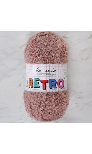 La Mia RETRO Açık Gül Kurusu El Örgü İpi - LM4101