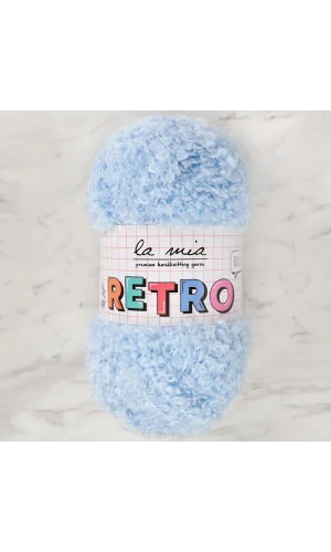 La Mia RETRO Bebe Mavi El Örgü İpi - LM0513