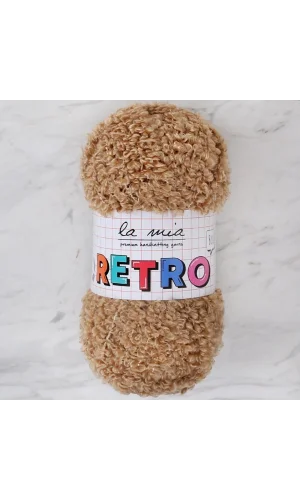 La Mia RETRO Bej El Örgü İpi - LM7101