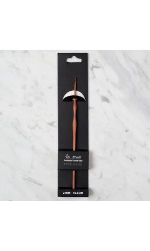 La Mia Rosewood 2 mm 15.5 cm Ahşap Yün Tığ
