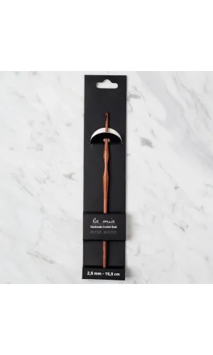 La Mia Rosewood 2.5 mm 15.5 cm Ahşap Yün Tığ
