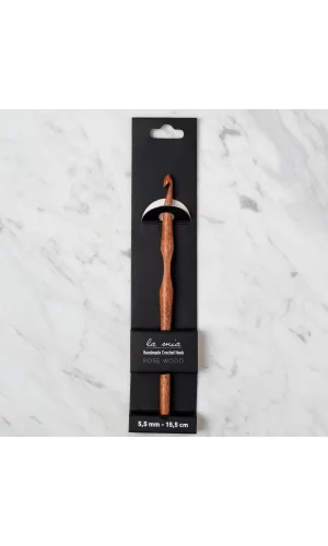 La Mia Rosewood 5.5 mm 15.5 cm Ahşap Yün Tığ