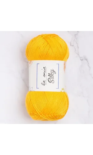 La Mia Silky Hardal Sarı El Örgü İpi - L003 - 33673