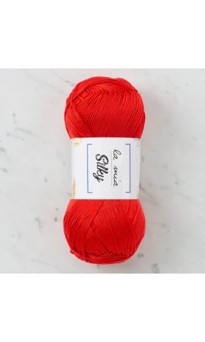 La Mia Silky Kırmızı El Örgü İpi - L004 - 33676