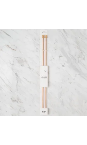 La Mia Whitewood 3.5 mm 36 cm Ahşap Örgü Şişi