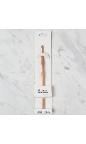 La Mia Whitewood 4.5 mm 15.5 cm Ahşap Yün Tığ