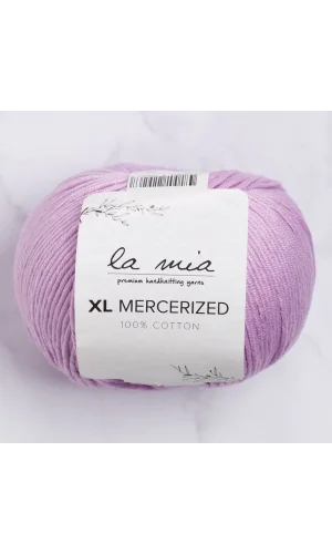 La Mia XL Mercerized Lila El Örgü İpi - 53 - 33764