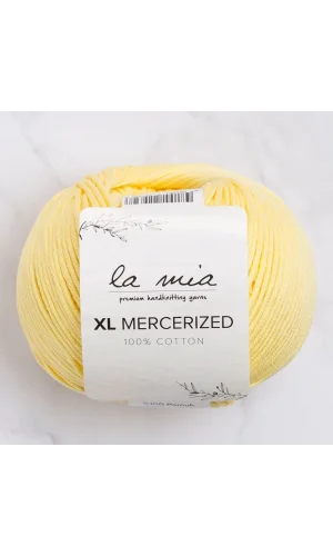 La Mia XL Mercerized Sarı El Örgü İpi - 177 - 33770