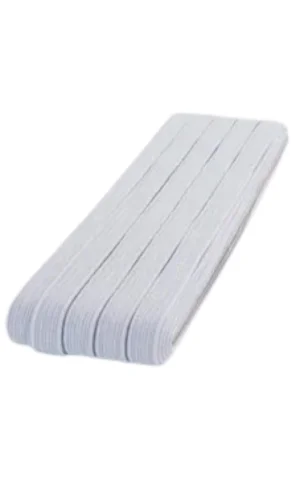 Lastik En 2 cm 10 Metre Beyaz