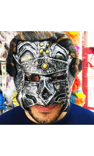Lateks Gladiatör Maskesi