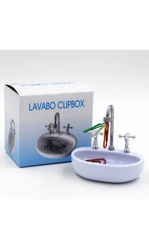 Lavabo Şeklinde Ataç Kutusu