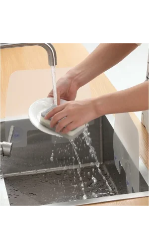 Lavabo ve Ocak Sıçrama Önleyici Vantuzlu Kalkan