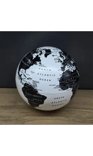 LED Işıklı 360 Derece Dönen Dünya Küresi