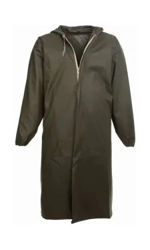 Liman, Avci, Balıkçı, Kurye Kapüşonlu Pardösü Yağmurluk - Haki