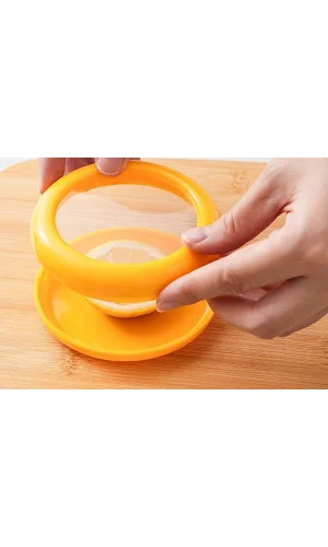 Limon Şeklinde Esnek Yiyecek Saklama Kutusu