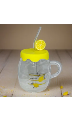 Limon Tasarımlı Kupa Bardak