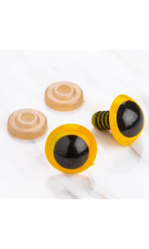 Loren 16 mm Sarı 5 Çift Amigurumi Göz