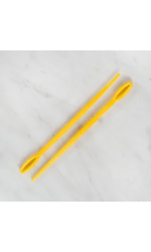 Loren 2 li Plastik Sarı Yün İğnesi