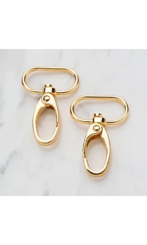 Loren 3 cm 2 li Altın Rengi Makrome Anahtarlık Kan