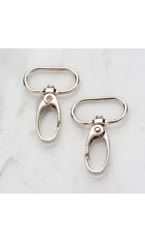 Loren 3 cm 2 li Gümüş Rengi Makrome Anahtarlık Kan