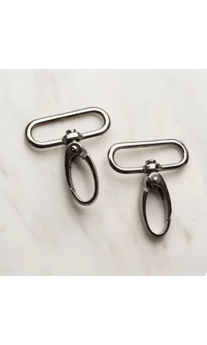 Loren 3 cm 2 li Makrome Füme Rengi Anahtarlık Kanc