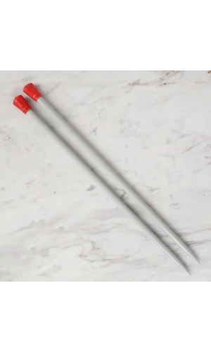 Loren Crafts 10 mm 35 cm Klasik Alüminyum Örgü Şiş