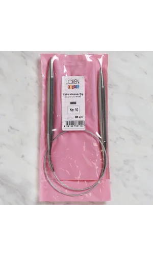 LOREN CRAFTS 10 MM ÇELİK MİSİNALI ŞİŞ 60 CM