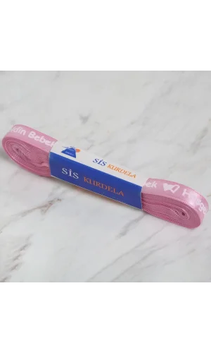 Loren Crafts 1cm 10 mt Pembe Saten Hoşgeldin Bebek