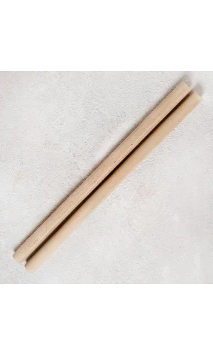 Loren Crafts 2 Adet 40 cm Makrome Çubuğu 20mm