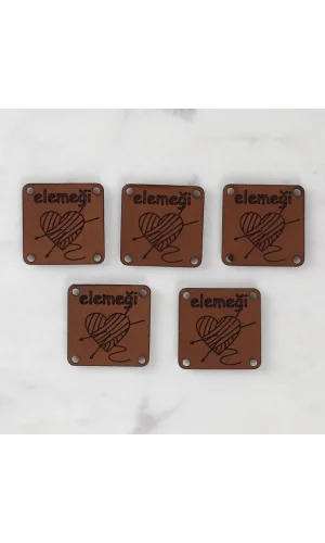 Loren Crafts Elemeği Deri Arma 5 Adet - 1566