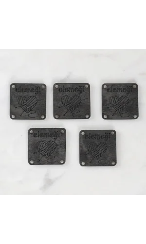 Loren Crafts Elemeği Deri Arma 5 Adet - 1568