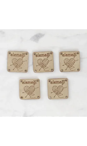 Loren Crafts Elemeği Deri Arma 5 Adet - 1569