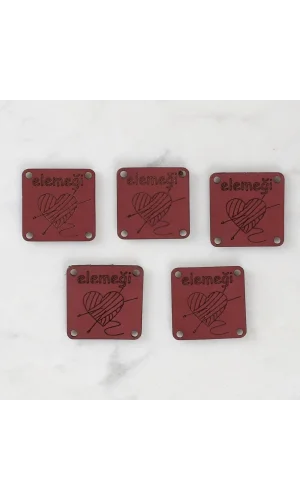 Loren Crafts Elemeği Deri Arma 5 Adet - 1570