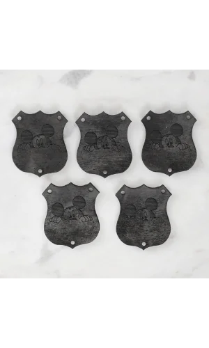 Loren Crafts Figürlü Deri Arma 5 Adet - 1576