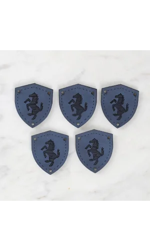 Loren Crafts Figürlü Deri Arma 5 Adet - 1580