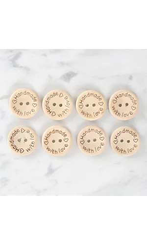 Loren Crafts Handmade 8li Düğme - 1616