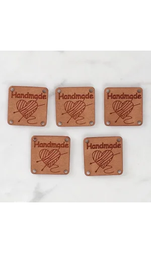 Loren Crafts Handmade Deri Arma 5 Adet - 1596