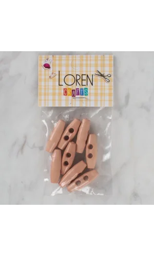 Loren Crafts somon 8 li çoban düğme - 115